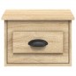 vidaXL Mesita de noche de pared 2 uds color roble Sonoma 41,5x36x28 cm vidaXL Mesita de noche de pared 2 uds color roble Sonoma 41,5x36x28 cm