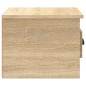 vidaXL Mesita de noche de pared 2 uds color roble Sonoma 41,5x36x28 cm vidaXL Mesita de noche de pared 2 uds color roble Sonoma 41,5x36x28 cm