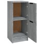 vidaXL Aparador de madera contrachapada gris Sonoma 30x30x70 cm vidaXL Aparador de madera contrachapada gris Sonoma 30x30x70 cm