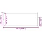 vidaXL Toldo lateral retráctil para patio marrón 180x500 cm vidaXL Toldo lateral retráctil para patio marrón 180x500 cm