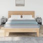 vidaXL Mesitas de noche 2 uds madera contrachapada gris 39x39x47,5 cm vidaXL Mesitas de noche 2 uds madera contrachapada gris 39x39x47,5 cm