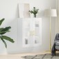 vidaXL Armario de pared blanco 69,5x34x90 cm