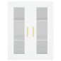 vidaXL Armario de pared blanco 69,5x34x90 cm