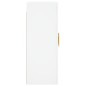 vidaXL Armario de pared blanco 69,5x34x90 cm