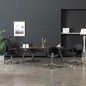 vidaXL Sillas de comedor giratorias 4 unidades cuero sintético negro vidaXL Sillas de comedor giratorias 4 unidades cuero sintético negro