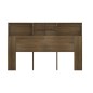 vidaXL Mueble cabecero color marrón roble 160x19x103,5 cm vidaXL Mueble cabecero color marrón roble 160x19x103,5 cm