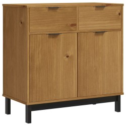 vidaXL Aparador FLAM madera maciza de pino 80x40x80 cm