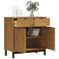 vidaXL Aparador FLAM madera maciza de pino 80x40x80 cm vidaXL Aparador FLAM madera maciza de pino 80x40x80 cm