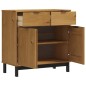 vidaXL Aparador FLAM madera maciza de pino 80x40x80 cm vidaXL Aparador FLAM madera maciza de pino 80x40x80 cm