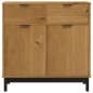 vidaXL Aparador FLAM madera maciza de pino 80x40x80 cm vidaXL Aparador FLAM madera maciza de pino 80x40x80 cm