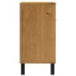 vidaXL Aparador FLAM madera maciza de pino 80x40x80 cm vidaXL Aparador FLAM madera maciza de pino 80x40x80 cm