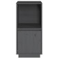 vidaXL Aparador de madera maciza de pino gris 38x35x80 cm vidaXL Aparador de madera maciza de pino gris 38x35x80 cm