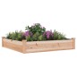 vidaXL Jardinera arriate con forro madera maciza abeto 120x60x25 cm vidaXL Jardinera arriate con forro madera maciza abeto 120x60x25 cm