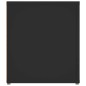 vidaXL Mueble para TV madera contrachapada negro 80x31,5x36 cm vidaXL Mueble para TV madera contrachapada negro 80x31,5x36 cm