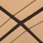 vidaXL Cenador carpa 3x3 m de acero beige vidaXL Cenador carpa 3x3 m de acero beige