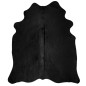 vidaXL Alfombra de piel de vaca auténtica negro 150x170 cm vidaXL Alfombra de piel de vaca auténtica negro 150x170 cm