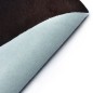 vidaXL Alfombra de piel de vaca auténtica negro 150x170 cm vidaXL Alfombra de piel de vaca auténtica negro 150x170 cm