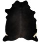 vidaXL Alfombra de piel de vaca auténtica negro 150x170 cm vidaXL Alfombra de piel de vaca auténtica negro 150x170 cm