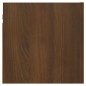 vidaXL Mueble para TV de pared roble marrón 30,5x30x30 cm
