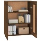 vidaXL Armario colgante de pared marrón roble 69,5x32,5x90 cm vidaXL Armario colgante de pared marrón roble 69,5x32,5x90 cm