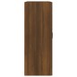 vidaXL Armario colgante de pared marrón roble 69,5x32,5x90 cm vidaXL Armario colgante de pared marrón roble 69,5x32,5x90 cm