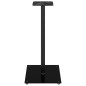 vidaXL Soportes de altavoces 2 uds vidrio templado negro 1 pilar vidaXL Soportes de altavoces 2 uds vidrio templado negro 1 pilar