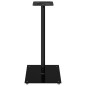 vidaXL Soportes de altavoces 2 uds vidrio templado negro 1 pilar vidaXL Soportes de altavoces 2 uds vidrio templado negro 1 pilar