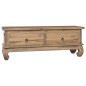 vidaXL Mueble para TV de madera maciza de teca 110x35x40 cm vidaXL Mueble para TV de madera maciza de teca 110x35x40 cm