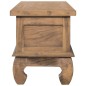 vidaXL Mueble para TV de madera maciza de teca 110x35x40 cm vidaXL Mueble para TV de madera maciza de teca 110x35x40 cm