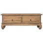 vidaXL Mueble para TV de madera maciza de teca 110x35x40 cm vidaXL Mueble para TV de madera maciza de teca 110x35x40 cm