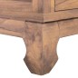 vidaXL Mueble para TV de madera maciza de teca 110x35x40 cm vidaXL Mueble para TV de madera maciza de teca 110x35x40 cm