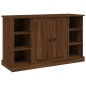 vidaXL Aparador de madera contrachapada roble marrón 100x35,5x60 cm vidaXL Aparador de madera contrachapada roble marrón 100x35,5x60 cm