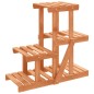 vidaXL Soporte para flores madera maciza de abeto 58x25x51 cm vidaXL Soporte para flores madera maciza de abeto 58x25x51 cm