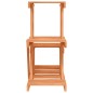 vidaXL Soporte para flores madera maciza de abeto 58x25x51 cm vidaXL Soporte para flores madera maciza de abeto 58x25x51 cm