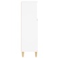 vidaXL Armario de baño madera contrachapada blanco 30x30x100 cm vidaXL Armario de baño madera contrachapada blanco 30x30x100 cm