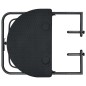 vidaXL Mesa balcón colgante plástico aspecto ratán negro 60x64x83,5 cm vidaXL Mesa balcón colgante plástico aspecto ratán negro 60x64x83,5 cm