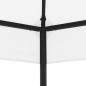 vidaXL Cenador de jardín blanco 323x275x265 cm 180 g/m²