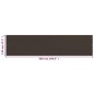 vidaXL Toldo para balcón HDPE marrón 120x500 cm vidaXL Toldo para balcón HDPE marrón 120x500 cm