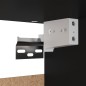 vidaXL Armario de madera contrachapada negro 70x32,5x35 cm vidaXL Armario de madera contrachapada negro 70x32,5x35 cm