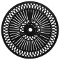 vidaXL Mesa y sillas de bistró 3 piezas aluminio fundido negro vidaXL Mesa y sillas de bistró 3 piezas aluminio fundido negro