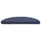 vidaXL Alfombrilla de escaleras 15 uds tela punzonada azul 56x17x3 cm vidaXL Alfombrilla de escaleras 15 uds tela punzonada azul 56x17x3 cm