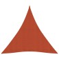 vidaXL Toldo de vela HDPE terracota 160 g/m² 4x4x4 m vidaXL Toldo de vela HDPE terracota 160 g/m² 4x4x4 m