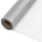 vidaXL Malla mosquitera de aluminio plateada 60x2000 cm vidaXL Malla mosquitera de aluminio plateada 60x2000 cm