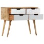 vidaXL Aparador de madera maciza de mango 85x40x71 cm vidaXL Aparador de madera maciza de mango 85x40x71 cm