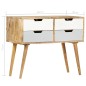 vidaXL Aparador de madera maciza de mango 85x40x71 cm vidaXL Aparador de madera maciza de mango 85x40x71 cm