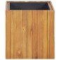 vidaXL Arriate de madera maciza de acacia 43,5x43,5x44 cm vidaXL Arriate de madera maciza de acacia 43,5x43,5x44 cm