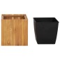 vidaXL Arriate de madera maciza de acacia 43,5x43,5x44 cm vidaXL Arriate de madera maciza de acacia 43,5x43,5x44 cm