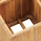 vidaXL Arriate de madera maciza de acacia 43,5x43,5x44 cm vidaXL Arriate de madera maciza de acacia 43,5x43,5x44 cm