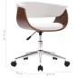 vidaXL Sillas de comedor giratorias 4 unidades cuero sintético blanco vidaXL Sillas de comedor giratorias 4 unidades cuero sintético blanco