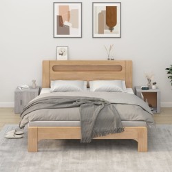 vidaXL Mesitas de noche 2 unidades color gris Sonoma 50x39x47 cm